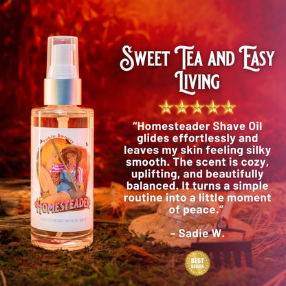 Homesteader - Razor and Radiance Duo - Homemade Lemon Bars, Fresh Snickerdoodles, Sweet Tea