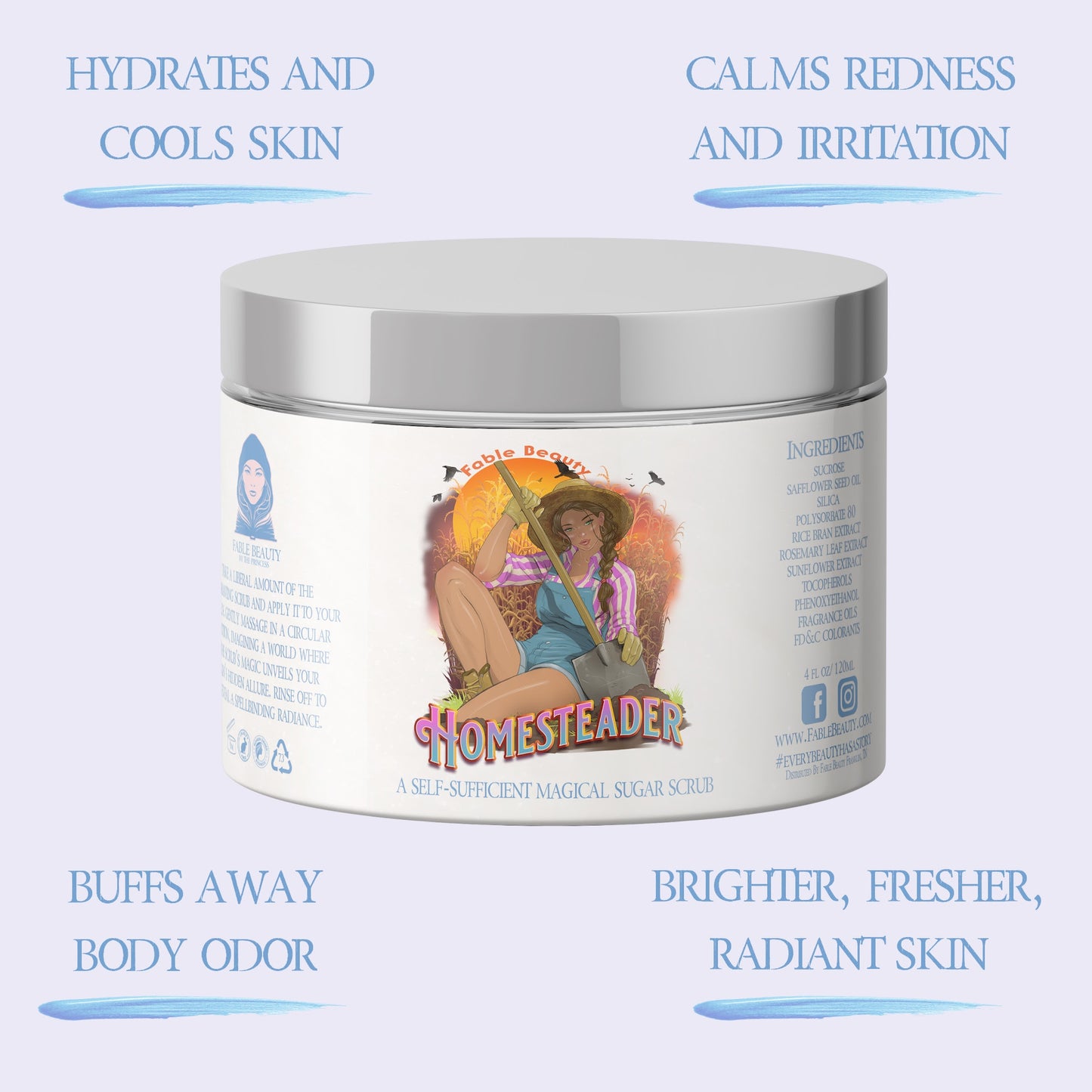 Homesteader - Beauty Box - Homemade Lemon Bars, Fresh Snickerdoodles, Sweet Tea