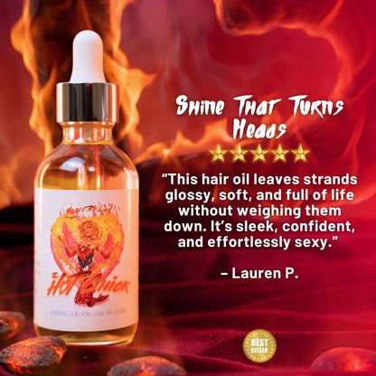 The Hot Chick - Hair Oil Elixir - Blazing Saffron, Juicy Citrus, Sensual Jasmine