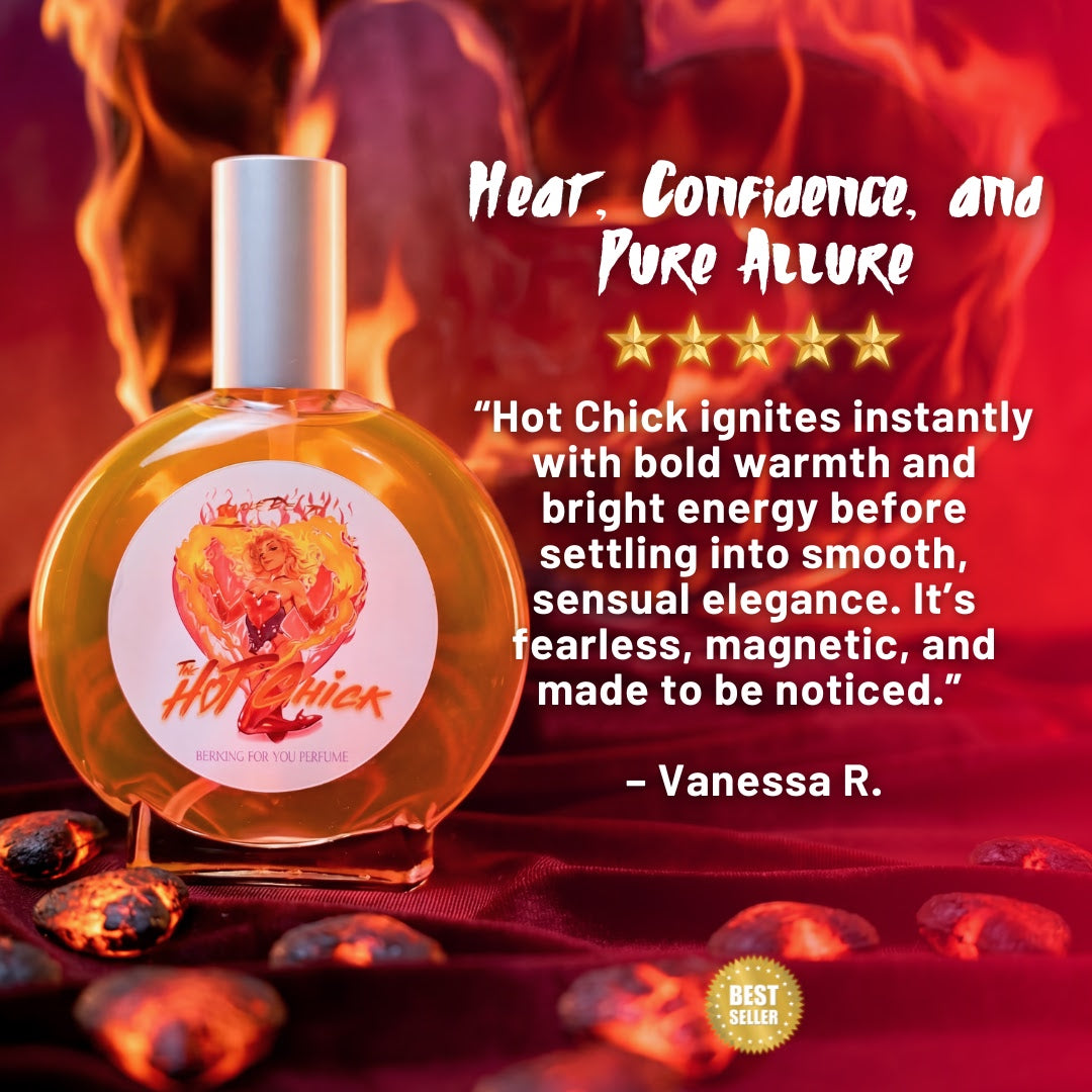 The Hot Chick - Perfume - Blazing Saffron, Juicy Citrus, Sensual Jasmine
