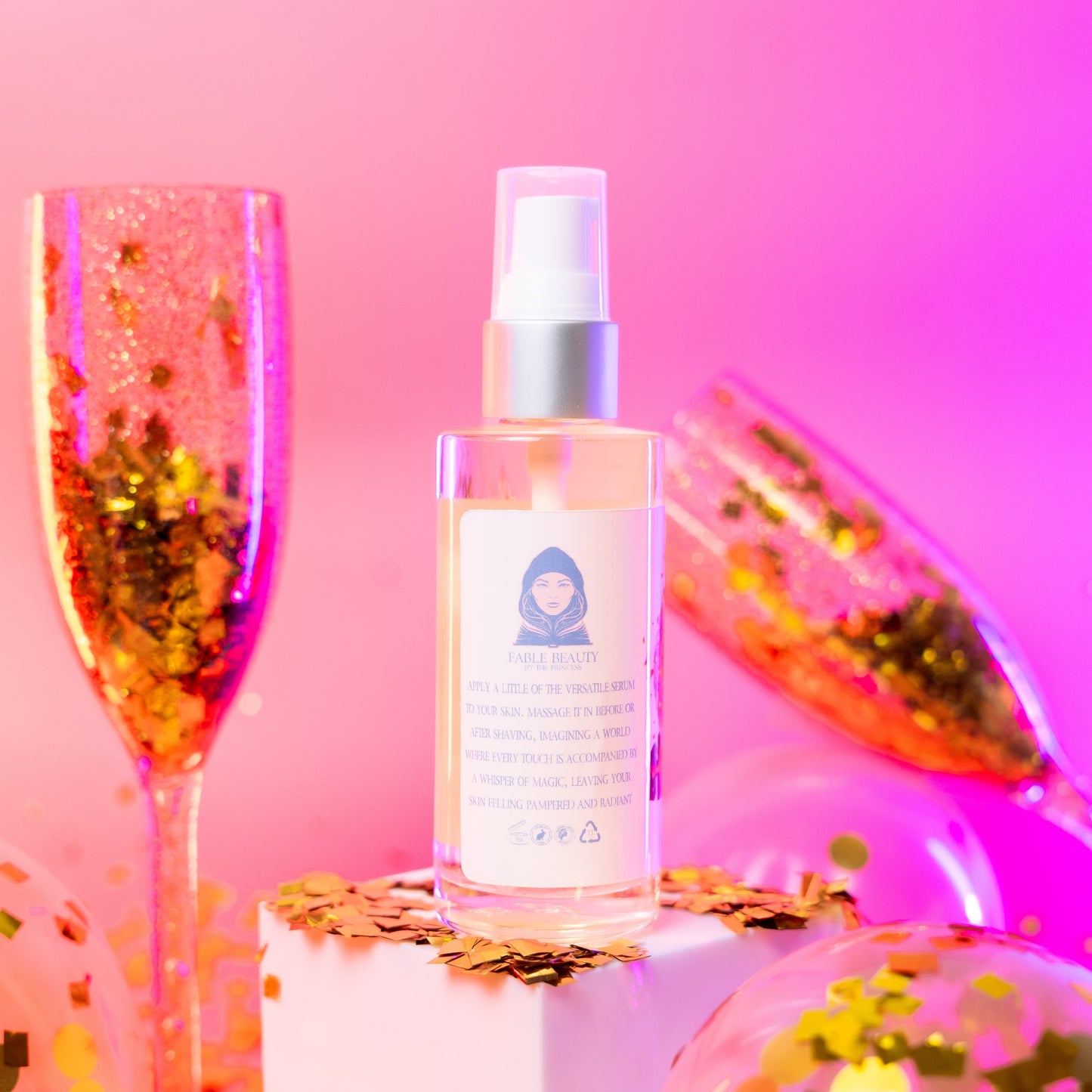 Hourglass - Shave Oil Serum - Bubbling Champagne, Tart Red Berries, Orange Zest