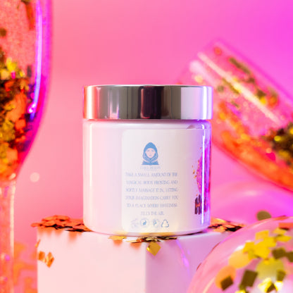 Hourglass - Body Frosting - Bubbling Champagne, Tart Red Berries, Orange Zest