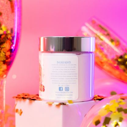 Hourglass - Body Frosting - Bubbling Champagne, Tart Red Berries, Orange Zest