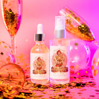 Hourglass - Razor and Radiance Duo - Bubbling Champagne, Tart Red Berries, Orange Zest