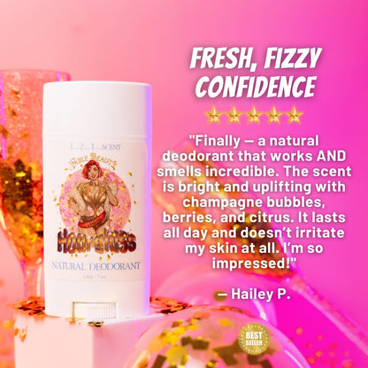 Hourglass - Natural Deodorant - Bubbling Champagne, Tart Red Berries, Orange Zest