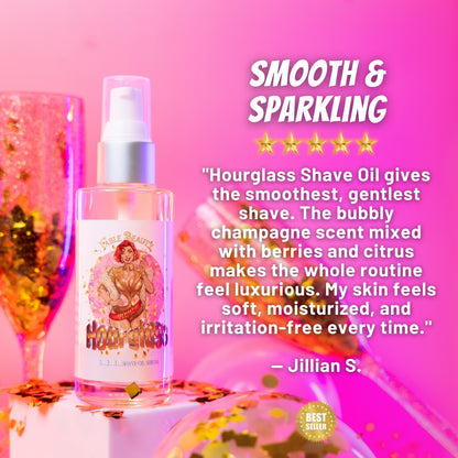 Hourglass - Shave Oil Serum - Bubbling Champagne, Tart Red Berries, Orange Zest