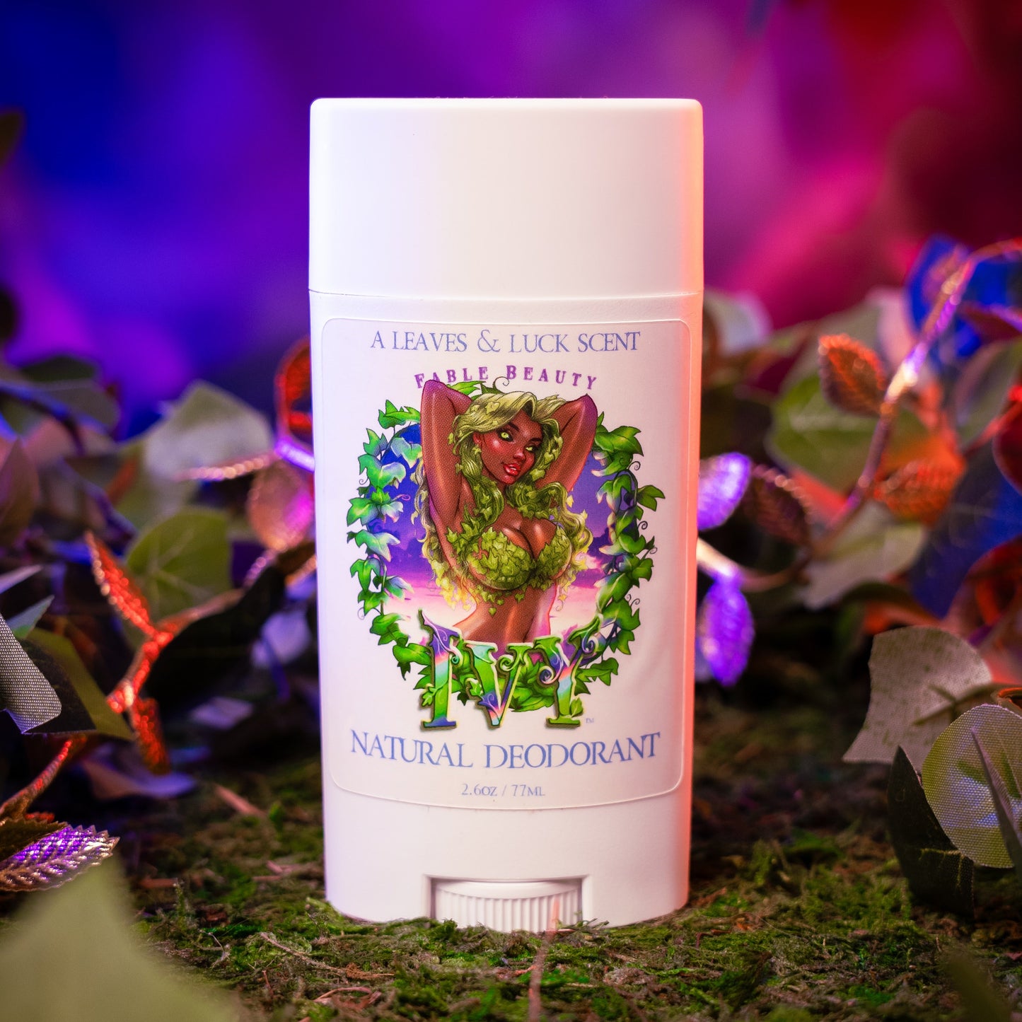 Ivy - Natural Deodorant - Black Tea Leaves, Warm Vanilla Shea, Lemon Infused Honey