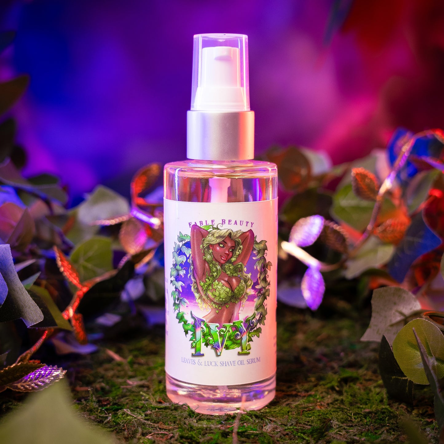 Ivy - Shave Oil Serum - Black Tea Leaves, Warm Vanilla Shea, Lemon Infused Honey