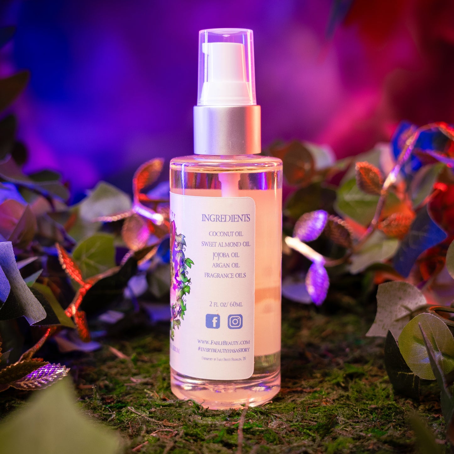 Ivy - Shave Oil Serum - Black Tea Leaves, Warm Vanilla Shea, Lemon Infused Honey
