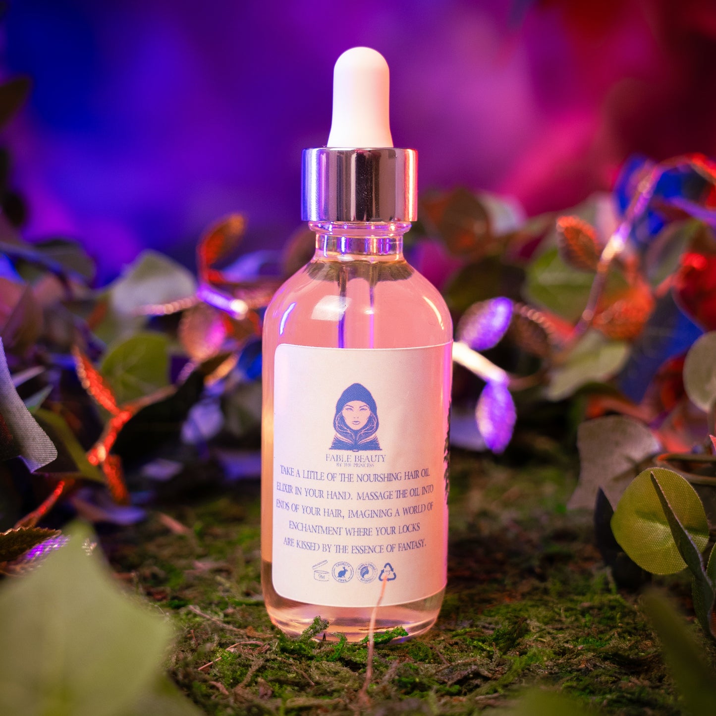 Ivy - Hair Oil Elixir - Black Tea Leaves, Warm Vanilla Shea, Lemon Infused Honey
