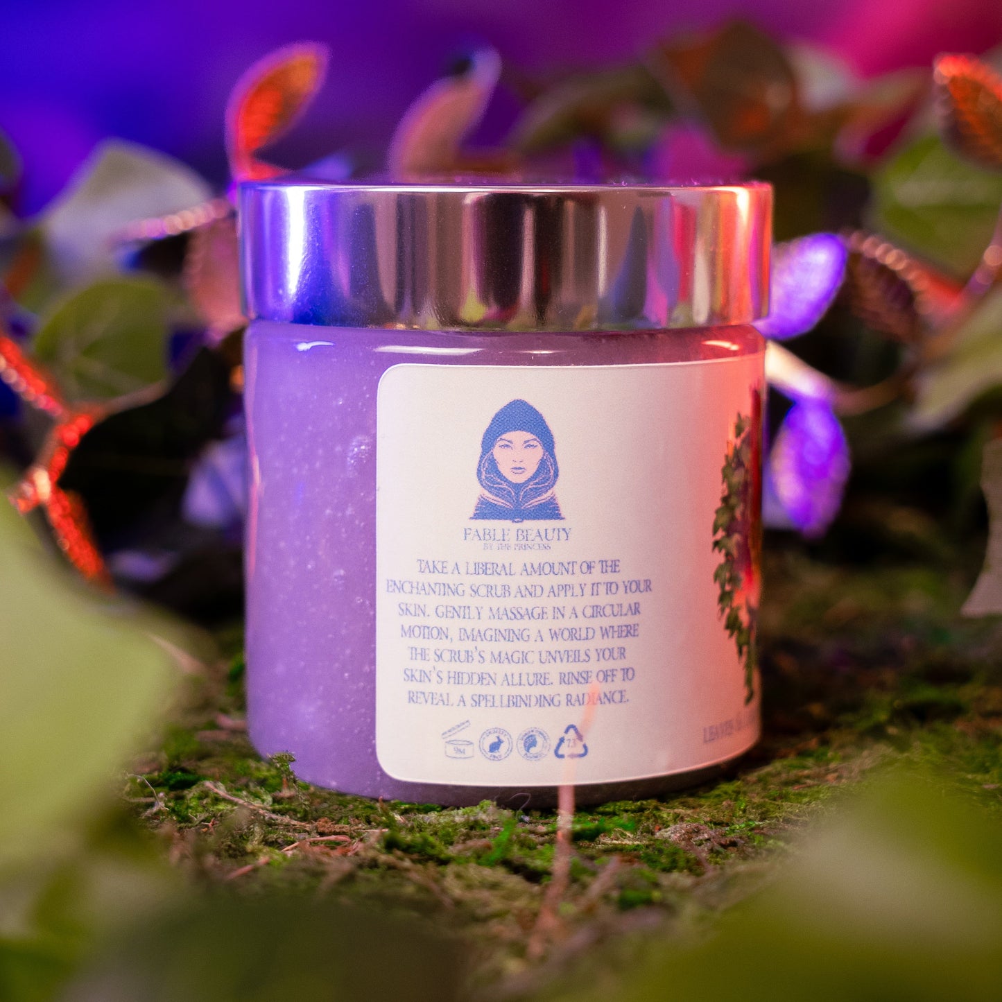 Ivy - Magical Sugar Scrub - Black Tea Leaves, Warm Vanilla Shea, Lemon Infused Honey
