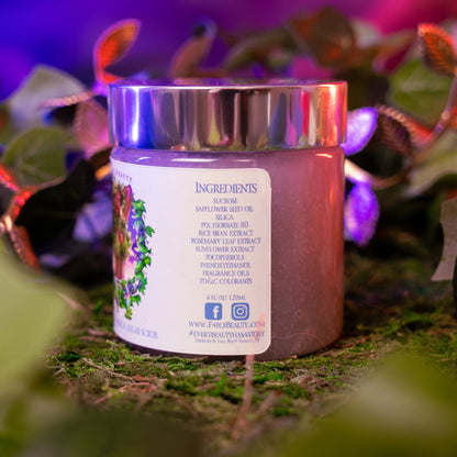 Ivy - Magical Sugar Scrub - Black Tea Leaves, Warm Vanilla Shea, Lemon Infused Honey