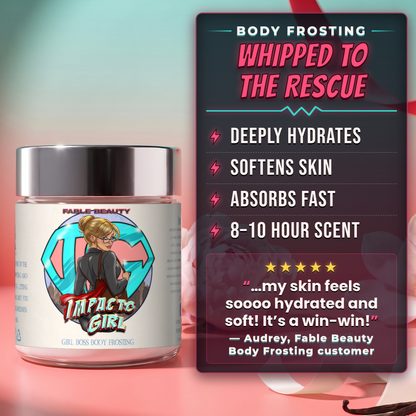 Impacto Girl - Body Frosting - Blush Peony, Silky Vanilla, Delicate Magnolia Blossom