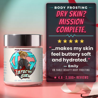 Impacto Girl - Body Frosting - Blush Peony, Silky Vanilla, Delicate Magnolia Blossom