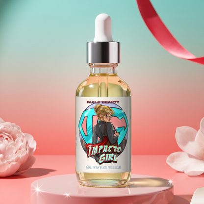 Impacto Girl - Hair Oil Elixir - Blush Peony, Silky Vanilla, Delicate Magnolia Blossom