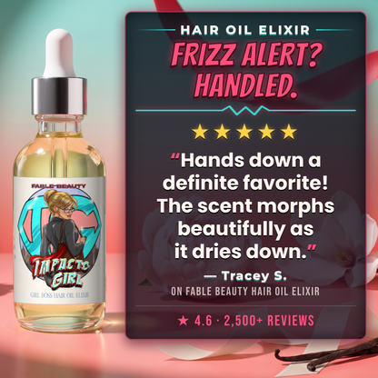 Impacto Girl - Hair Oil Elixir - Blush Peony, Silky Vanilla, Delicate Magnolia Blossom