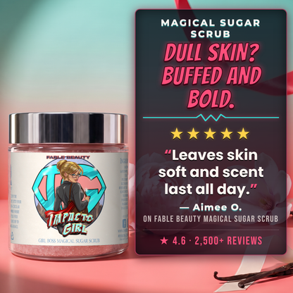 Impacto Girl - Magical Sugar Scrub - Blush Peony, Silky Vanilla, Delicate Magnolia Blossom