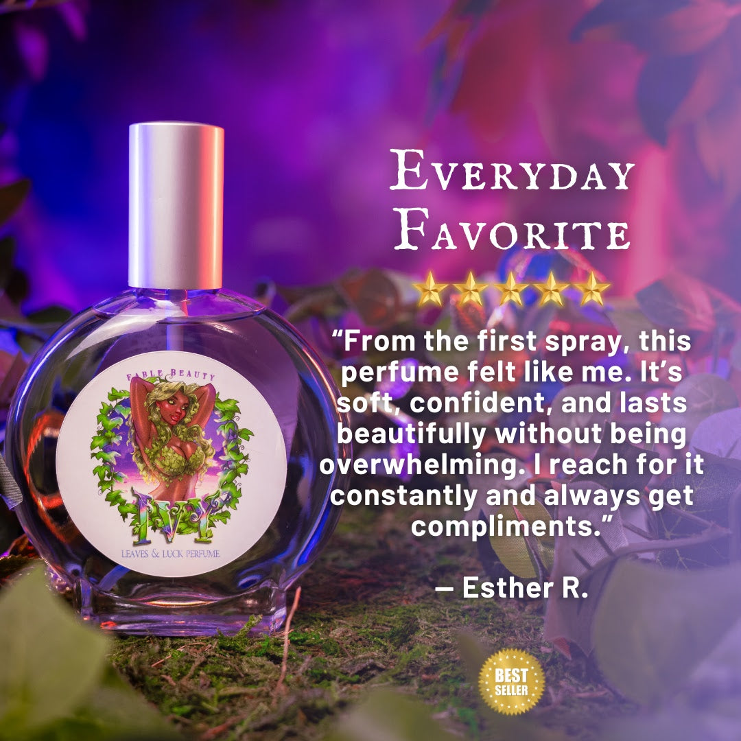 Ivy - Perfume - Black Tea Leaves, Warm Vanilla Shea, Lemon Infused Honey