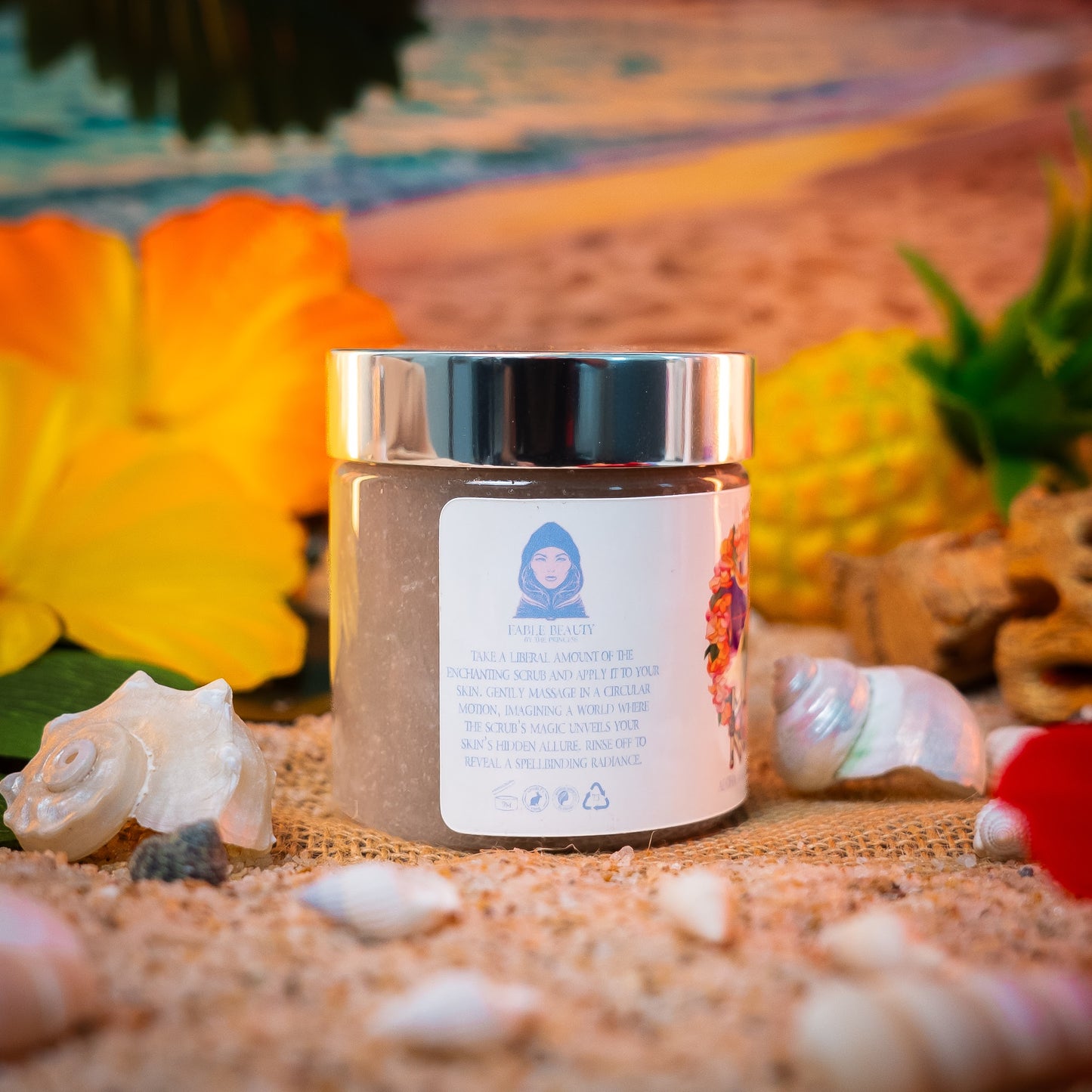 Kona - Magical Sugar Scrub - Sun-Kissed Coffee Beans, Bamboo Coconut Breeze, Silky Almond Cream