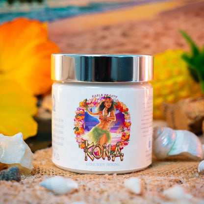 Kona - Body Frosting - Sun-Kissed Coffee Beans, Bamboo Coconut Breeze, Silky Almond Cream