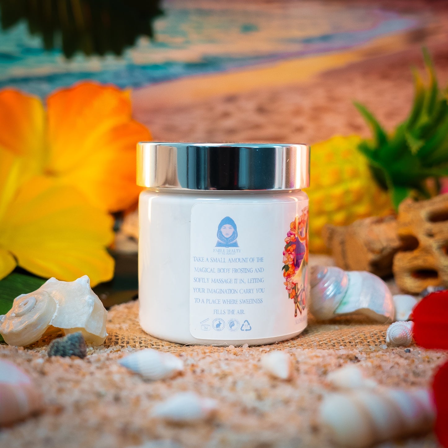 Kona - Body Frosting - Sun-Kissed Coffee Beans, Bamboo Coconut Breeze, Silky Almond Cream