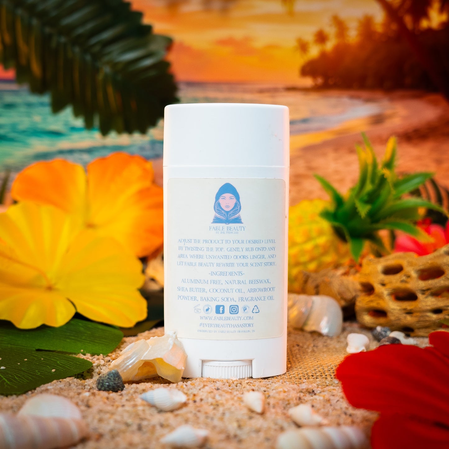 Kona - Natural Deodorant - Sun-Kissed Coffee Beans, Bamboo Coconut Breeze, Silky Almond Cream