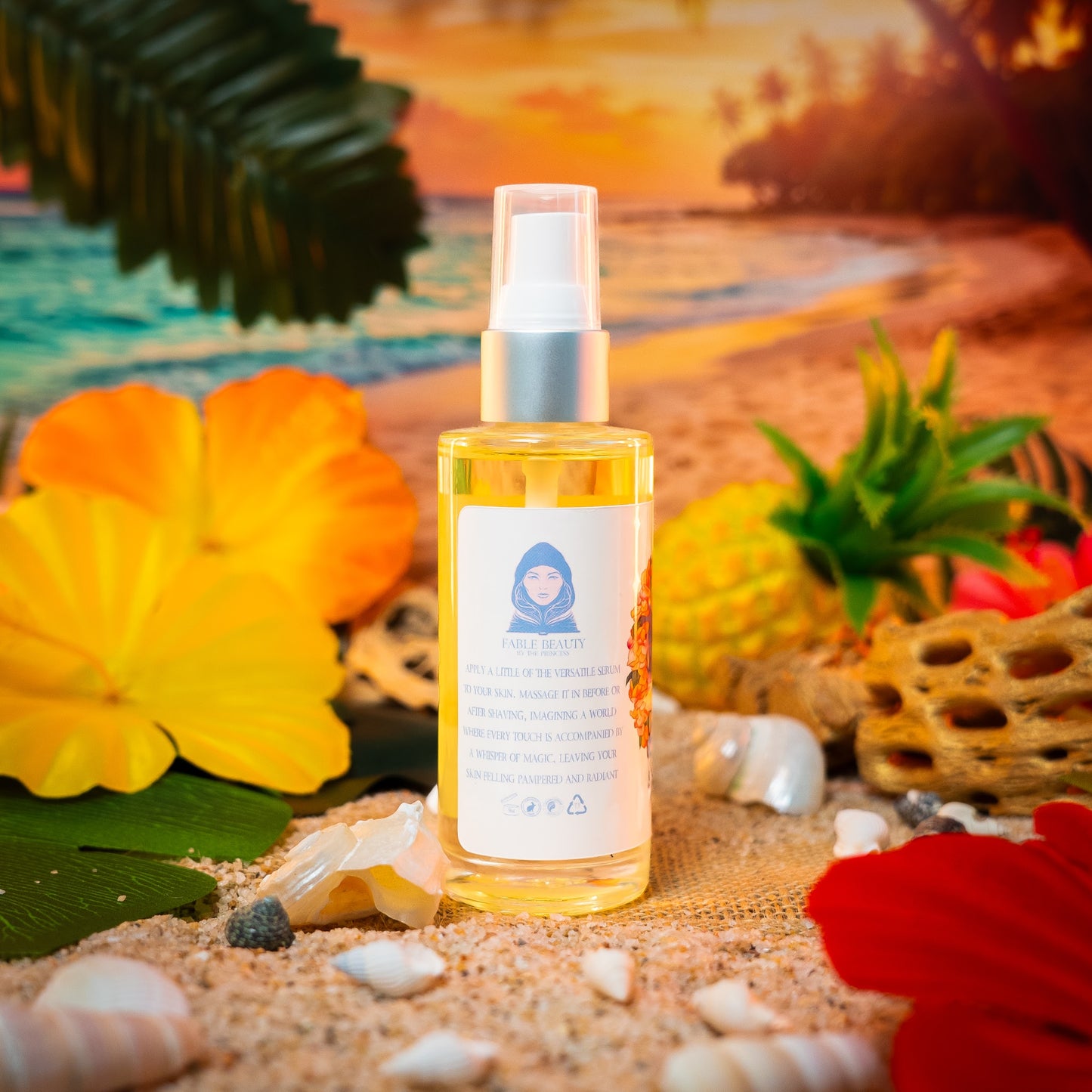 Kona - Shave Oil Serum - Sun-Kissed Coffee Beans, Bamboo Coconut Breeze, Silky Almond Cream