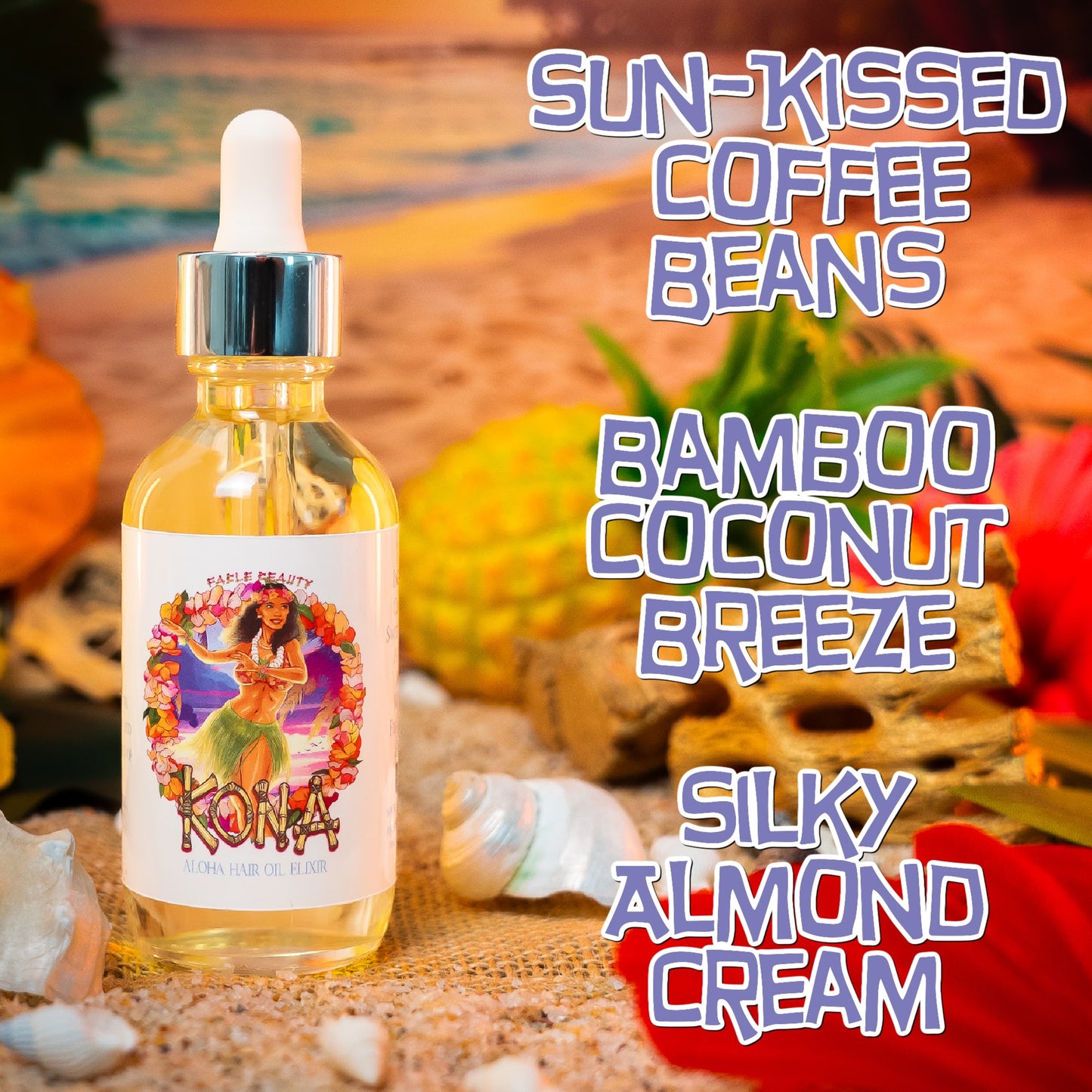 Kona - Razor and Radiance Duo - Sun-Kissed Coffee Beans, Bamboo Coconut Breeze, Silky Almond Cream
