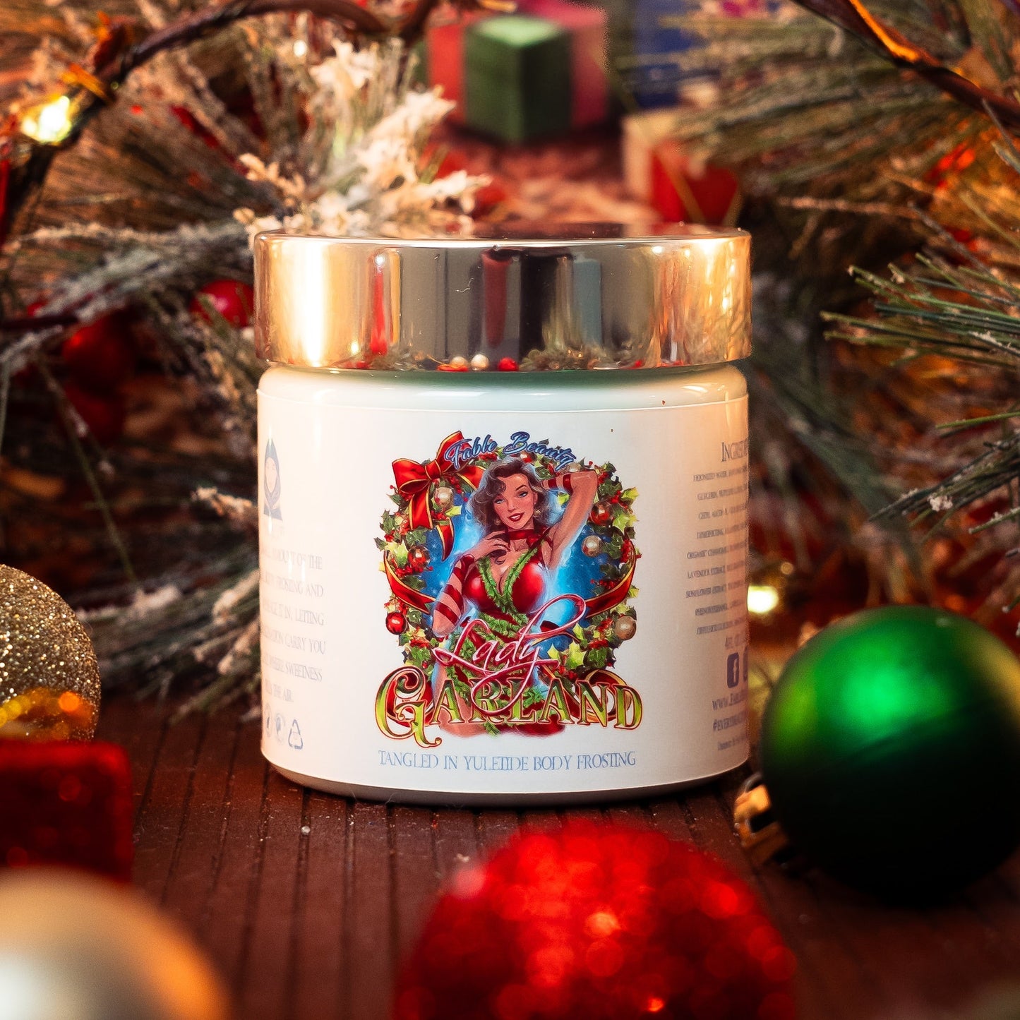 Lady Garland - Body Frosting - Frosted Pine & Sugary Red Raspberries