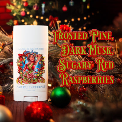 Lady Garland - Natural Deodorant - Frosted Pine & Sugary Red Raspberries