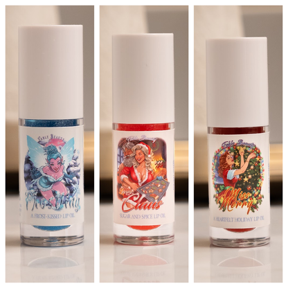 Holiday Lip Oil Trio