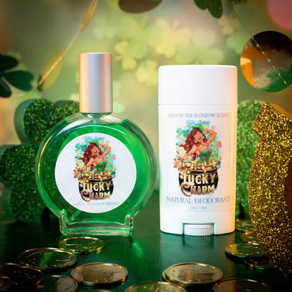 Lucky Charm - Fragrance & Function Duo - Juicy Cherry, Soft Florals, Creamy Vanilla