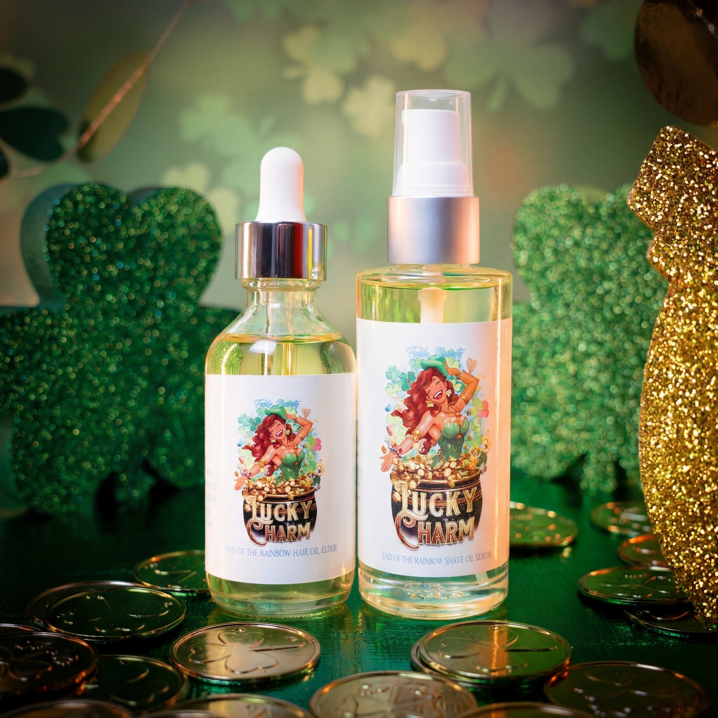Lucky Charm - Razor and Radiance Duo - Juicy Cherry, Soft Florals, Creamy Vanilla