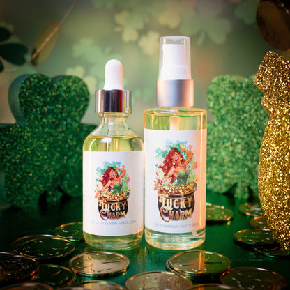 Lucky Charm - Razor and Radiance Duo - Juicy Cherry, Soft Florals, Creamy Vanilla
