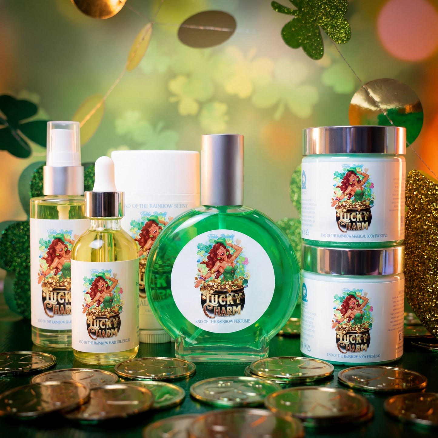 Lucky Charm - Beauty Box - Juicy Cherry, Soft Florals, Creamy Vanilla