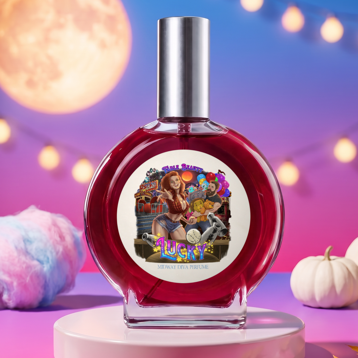 Lucky - Perfume - Spun Cotton Candy, White Pumpkin, Soft Maple