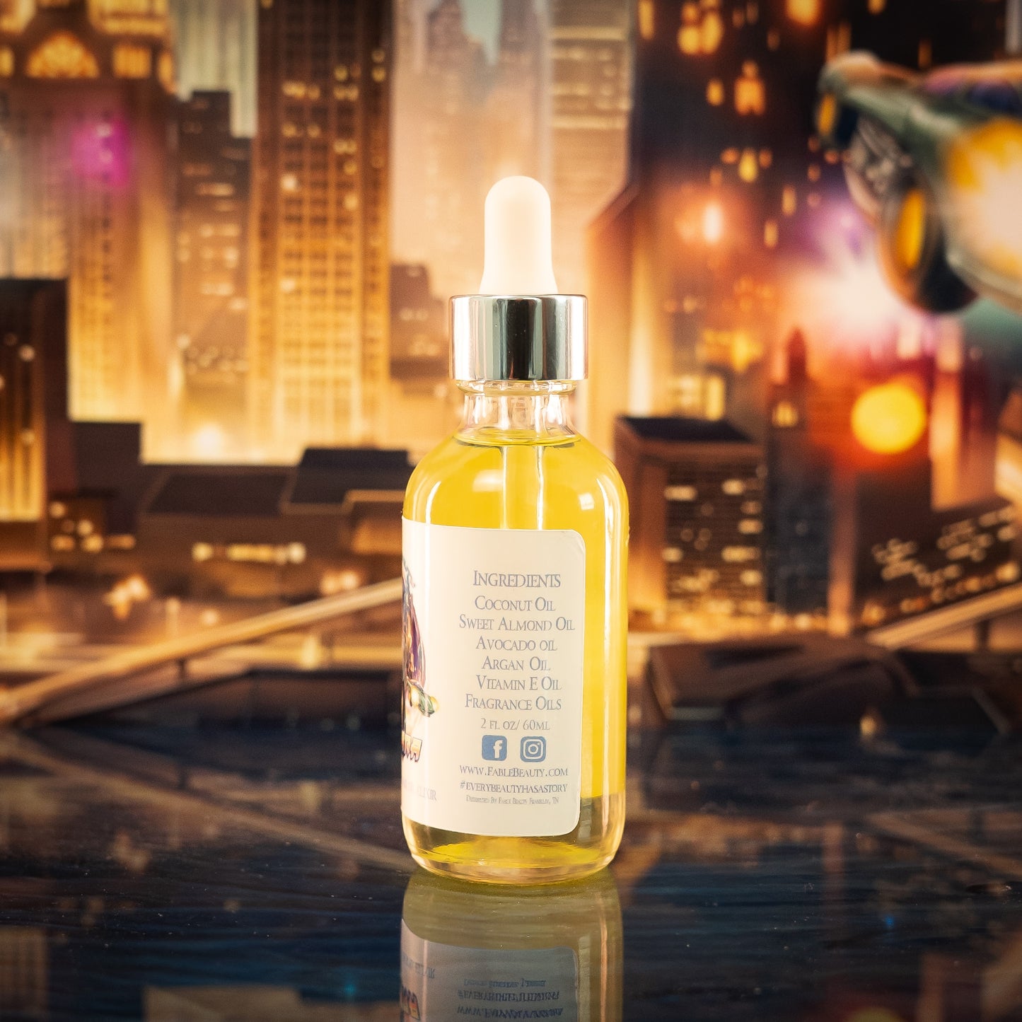 Luminara - Hair Oil Elixir - Wild Berries, Sweet Honeysuckle, Sparkling Citrus Splash