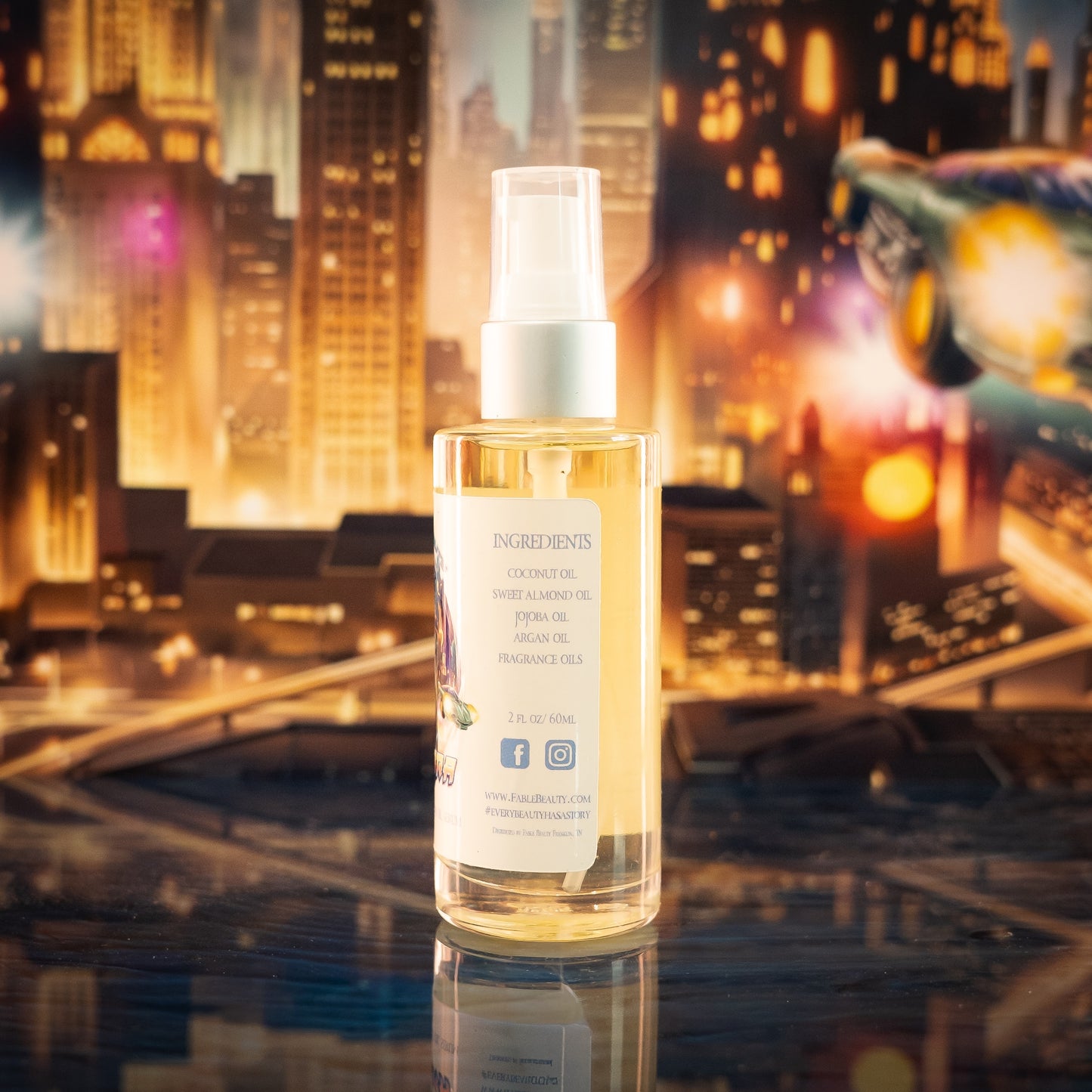 Luminara - Shave Oil Serum - Wild Berries, Sweet Honeysuckle, Sparkling Citrus Splash