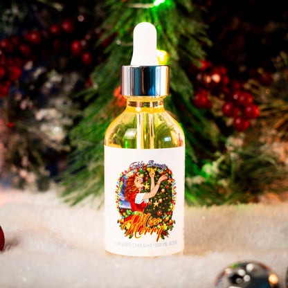 Miss Merry - Hair Oil Elixir - Apple Spice, Cranberry Marmalade, Cozy Christmas Tree