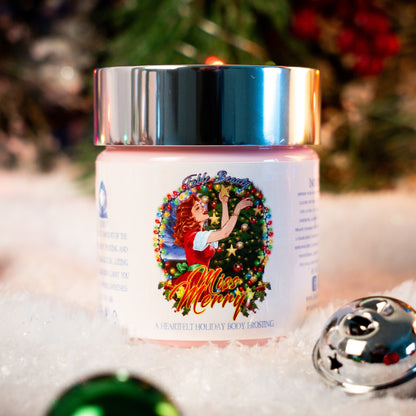 Miss Merry - Body Frosting - Apple Spice, Cranberry Marmalade, Cozy Christmas Tree