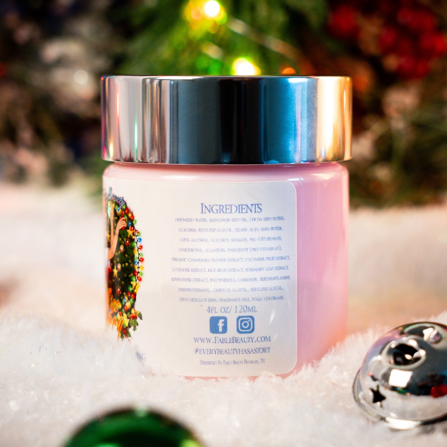 Miss Merry - Body Frosting - Apple Spice, Cranberry Marmalade, Cozy Christmas Tree