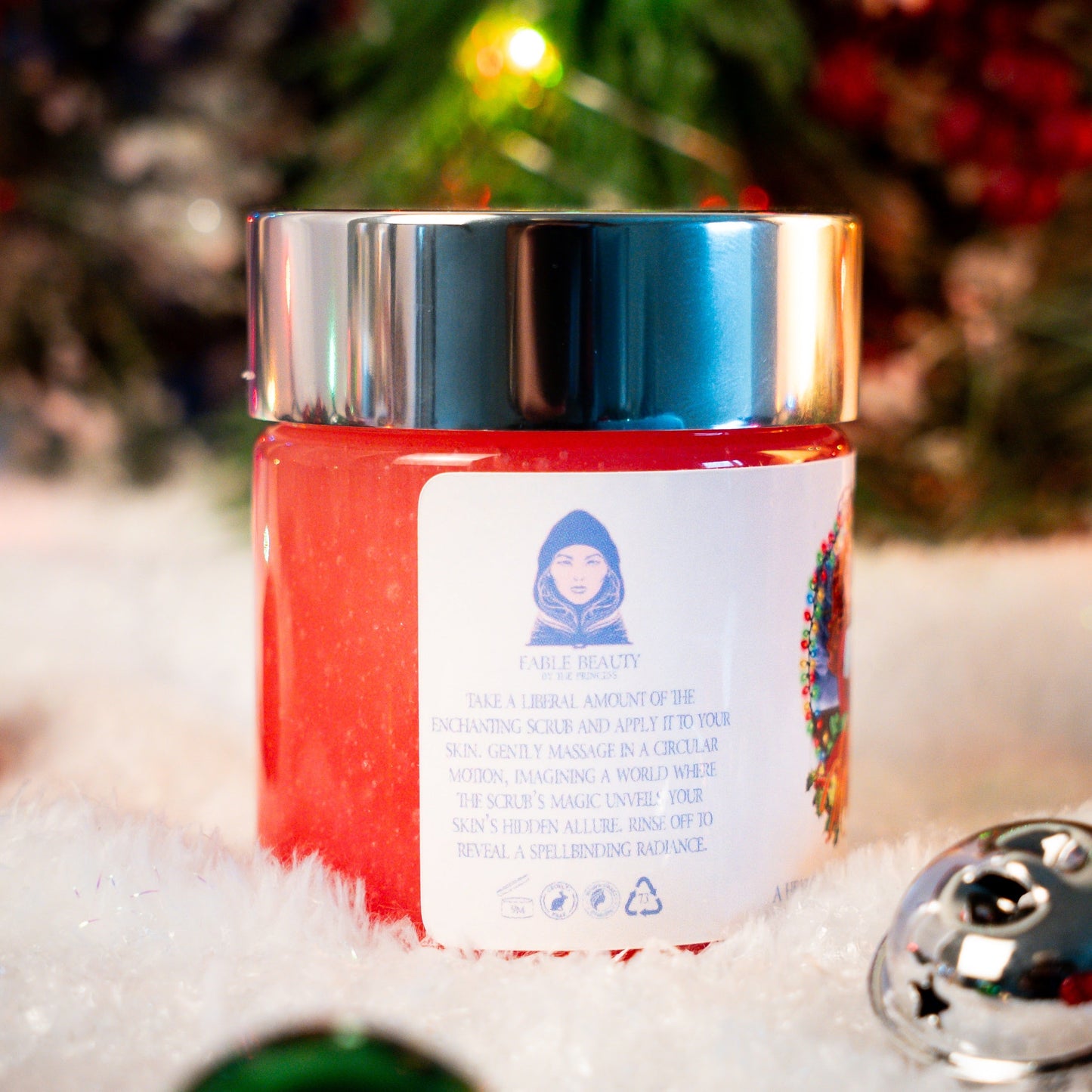 Miss Merry - Magical Sugar Scrub - Apple Spice, Cranberry Marmalade, Cozy Christmas Tree