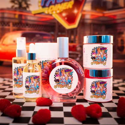 Malt Shop Molly - Beauty Box - Vanilla Bean Ice Cream, Raspberry Swirl, Sweet Whipped Cream