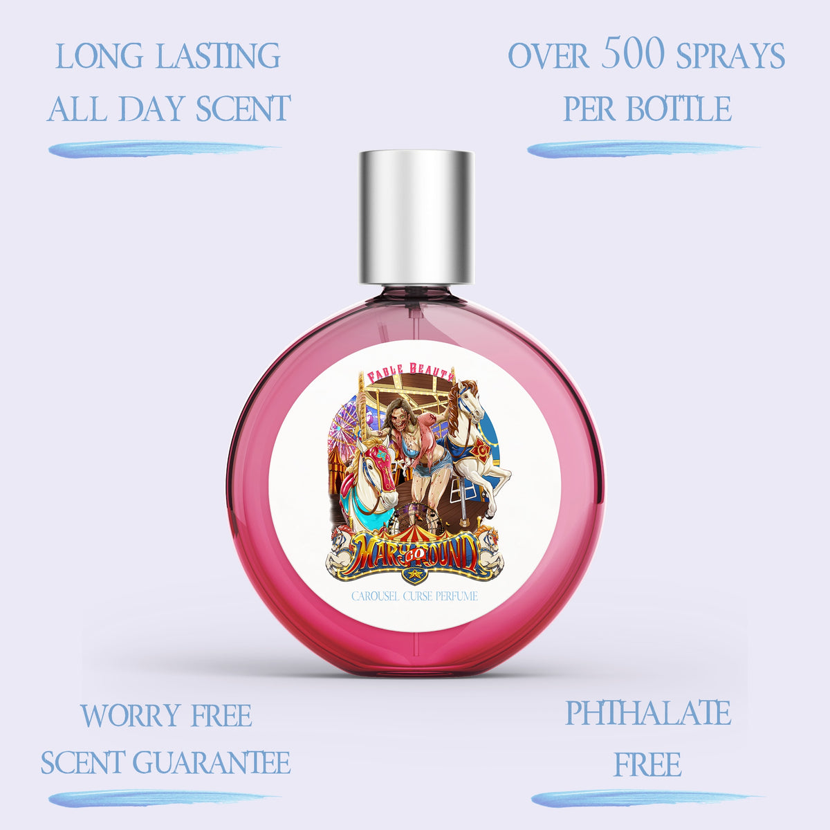Mary Go Round - Perfume - Mesmerizing Saffron & Jasmine, Candied Fruit Accords, Sugary Funnel Cake