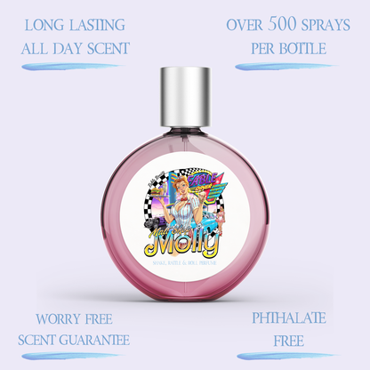 Malt Shop Molly - Fragrance & Function Duo - Vanilla Bean Ice Cream, Raspberry Swirl, Sweet Whipped Cream