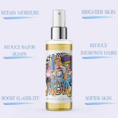 Malt Shop Molly - Razor and Radiance Duo - Vanilla Bean Ice Cream, Raspberry Swirl, Sweet Whipped Cream