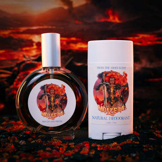 Moltera - Fragrance & Function Duo - Blazing Pomelo, Mythic Jasmine , Ripe Apricot