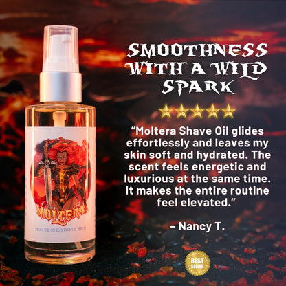 Moltera - Razor and Radiance Duo -  Blazing Pomelo, Mythic Jasmine , Ripe Apricot