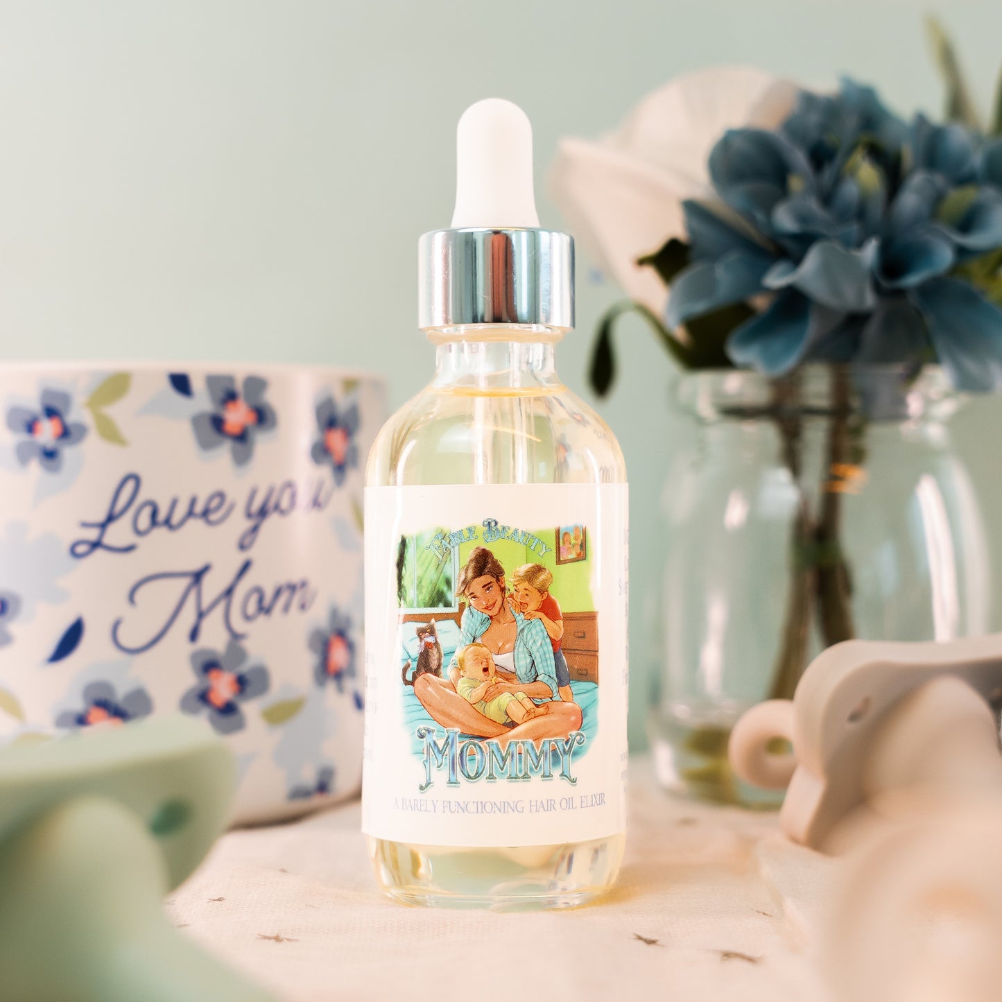 Mommy - Hair Oil Elixir - Sugared Oats, Snuggly Cashmere, Caramelized Honey