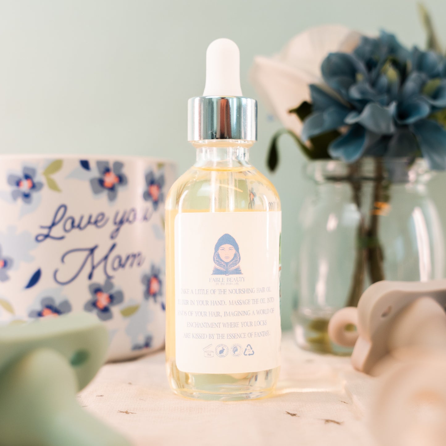 Mommy - Hair Oil Elixir - Sugared Oats, Snuggly Cashmere, Caramelized Honey